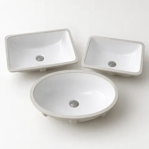 Bathroom undermount sinks