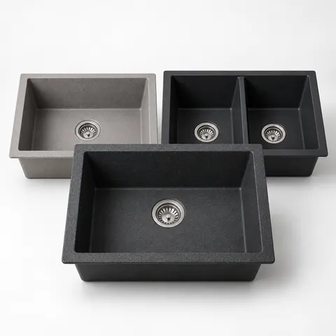 Composite granite sinks