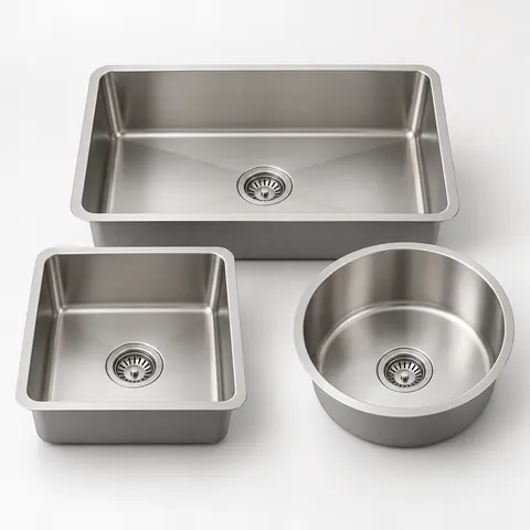 Stainless undermount sinks